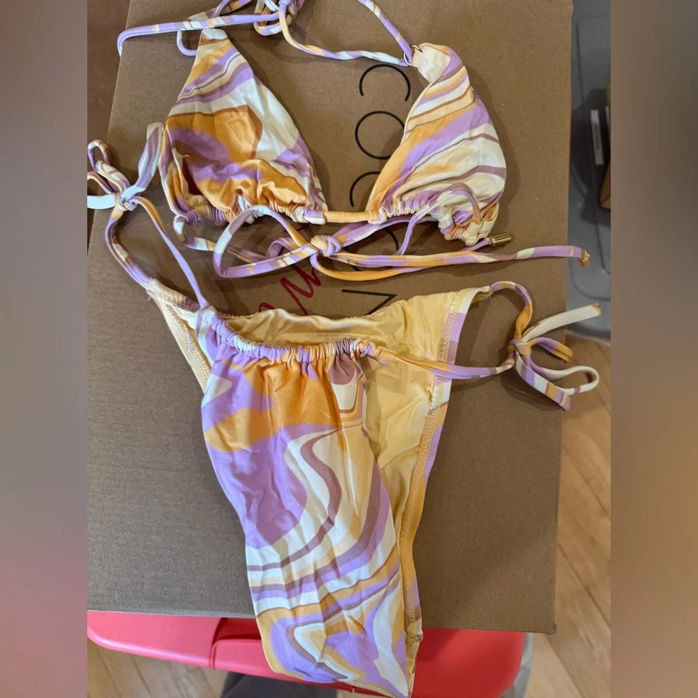 Monday Swimwear triangle bikini